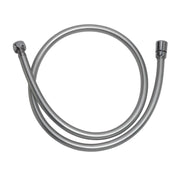 Flessibile Grey in gomma con antitorsione da 150 cm - Argento/Silver