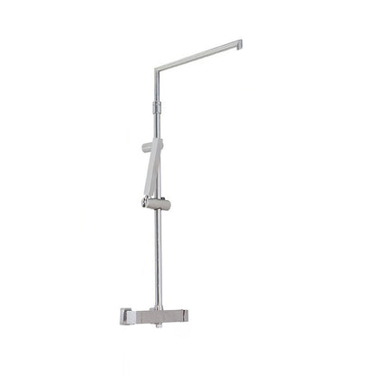 Colonna doccia squadrata regolabile con soffione Calais e deviatore MX3C by CeramicStore | Lo specialista del tuo bagno