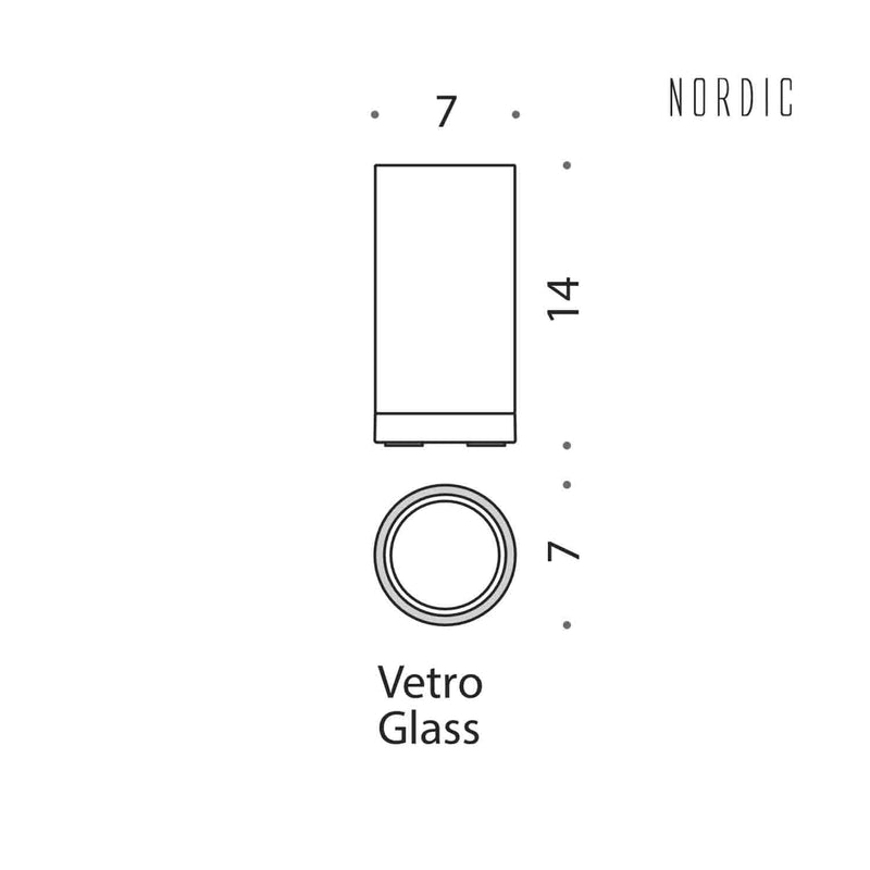 Porta bicchiere d'appoggio in ottone collezione Nordic di Colombo Design by CeramicStore | Lo specialista del tuo bagno
