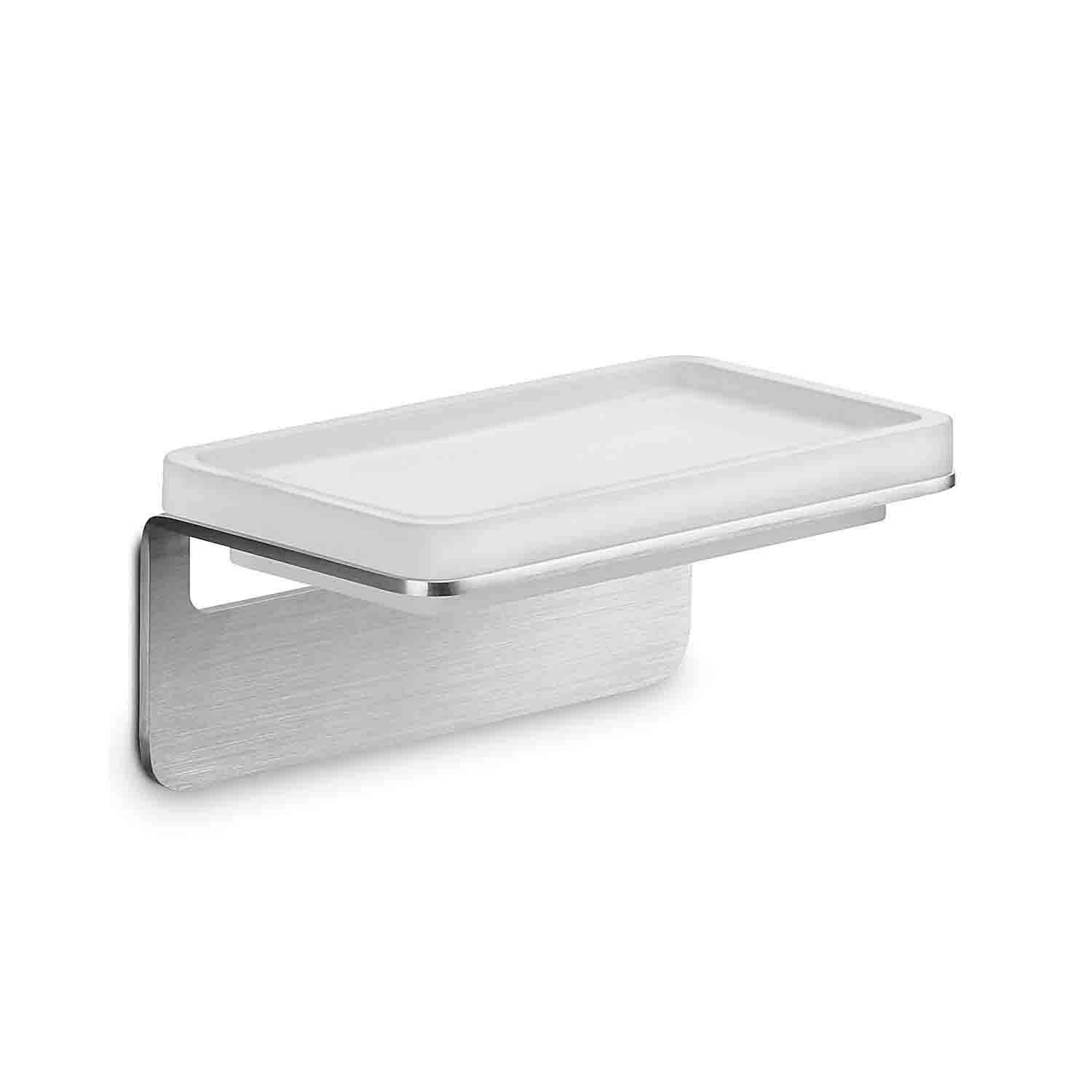 Porta sapone satinato con biadesivo collezione Over di Colombo Design by CeramicStore | Lo specialista del tuo bagno