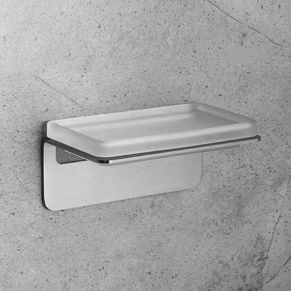 Porta sapone satinato con biadesivo collezione Over di Colombo Design by CeramicStore | Lo specialista del tuo bagno