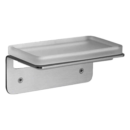 Porta sapone satinato fissaggio con viti collezione Over di Colombo Design by CeramicStore | Lo specialista del tuo bagno
