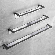 Porta salvietta 45cm satinato con fissaggio viti collezione Over di Colombo Design by CeramicStore | Lo specialista del tuo bagno