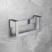 Porta salvietta ad anello satinato con biadesivo collezione Over di Colombo Design by CeramicStore | Lo specialista del tuo bagno