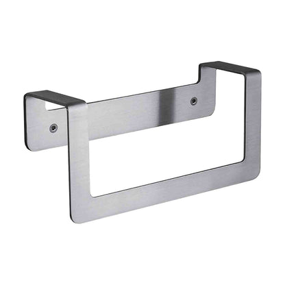 Porta salvietta ad anello satinato con fissaggio viti collezione Over di Colombo Design by CeramicStore | Lo specialista del tuo bagno