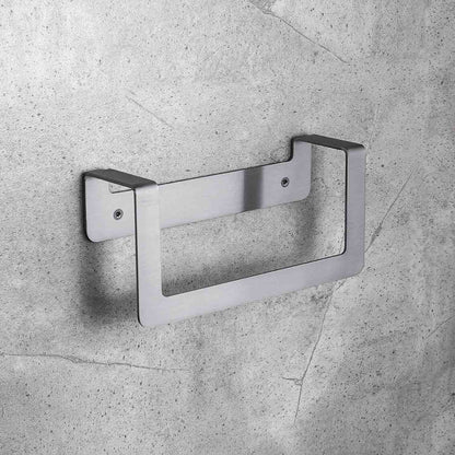 Porta salvietta ad anello satinato con fissaggio viti collezione Over di Colombo Design by CeramicStore | Lo specialista del tuo bagno