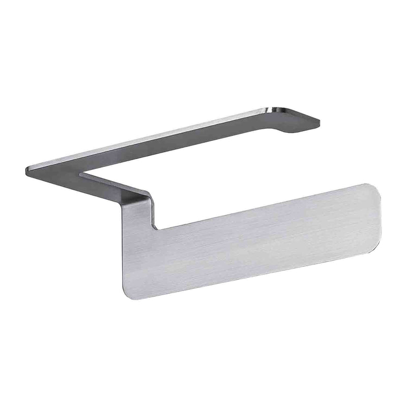 Porta rotolo satinato con biadesivo collezione Over di Colombo Design