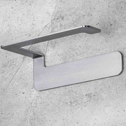 Porta rotolo satinato con biadesivo collezione Over di Colombo Design
