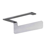 Porta rotolo satinato con fissaggio viti collezione Over di Colombo Design