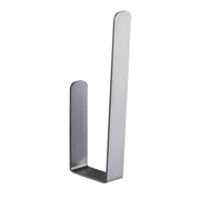 Porta rotolo verticale satinato con biadesivo collezione Over di Colombo Design