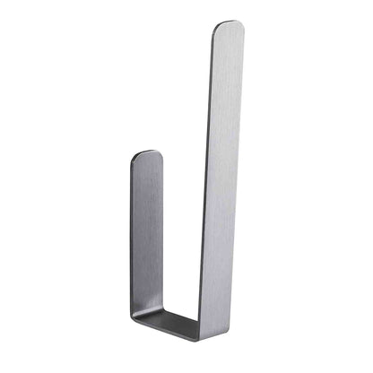 Porta rotolo verticale satinato con biadesivo collezione Over di Colombo Design