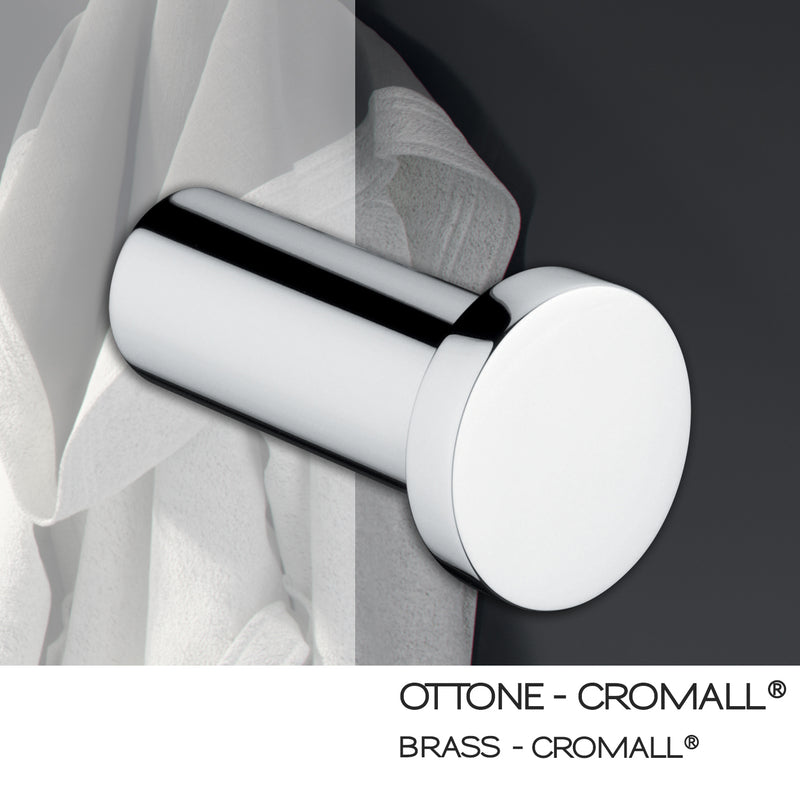 Appendiabiti in ottone e Cromall Gedy serie Canarie - Cromato by CeramicStore | Lo specialista del tuo bagno
