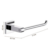 Portarotolo in Acciaio Inox di Gedy serie New Jersey - Cromato