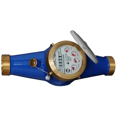 Contatore per acqua a getto multiplo con rulli protetti cms 1 1/2
