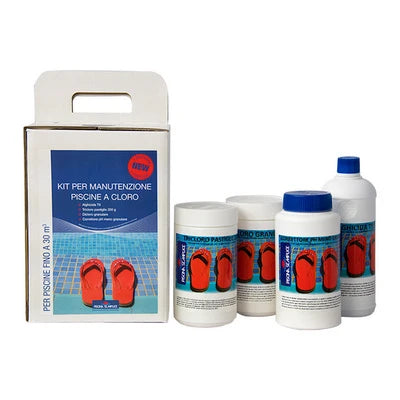 Kit mantenimento a cloro fino a 30 m3 -