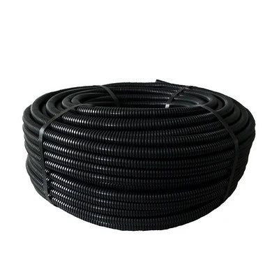 Tubo corrugato nero tf diam. 25 x 50 mt