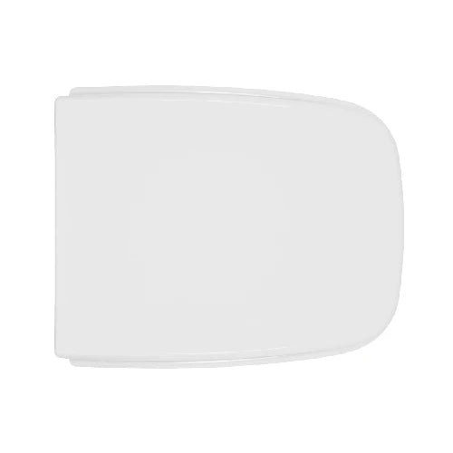Sedile wc per delta vaso prisma forma 3 bianco cerniera a passanti