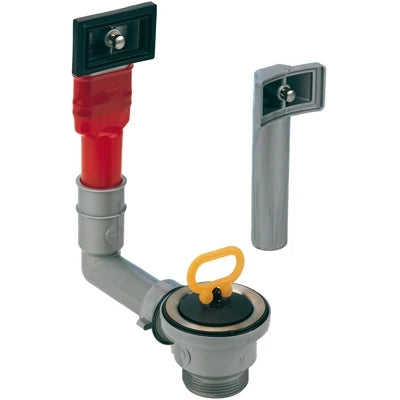 Piletta tp rettangolare universale per lavello con foro dm 60 -
