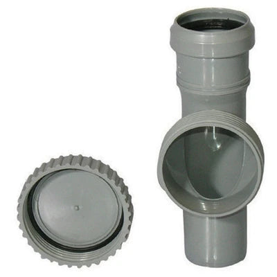 Ispezione pp htre con tappo tondo filettato valsir diam. 125