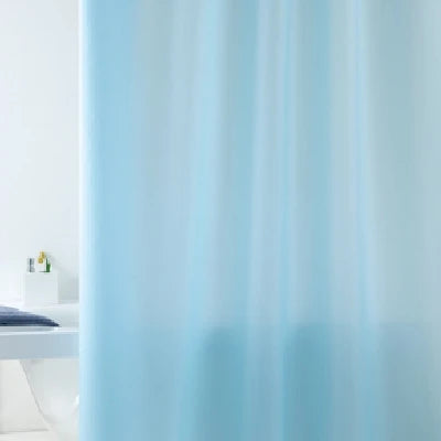 Tenda per doccia 2 lati cm. 180 x 200 mod. celeste -