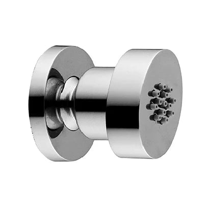 Soffione per getti laterali ellittico con rosone diam. 48 mm