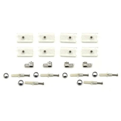 Kit accessori di fissaggio per box doccia linea essential -