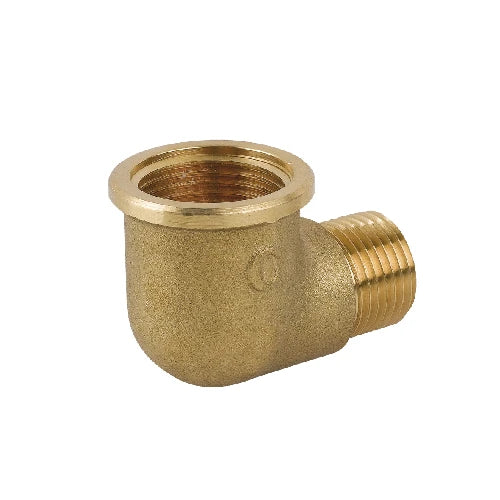 Gomito ridotto mf in ottone giallo 3/4 x 1