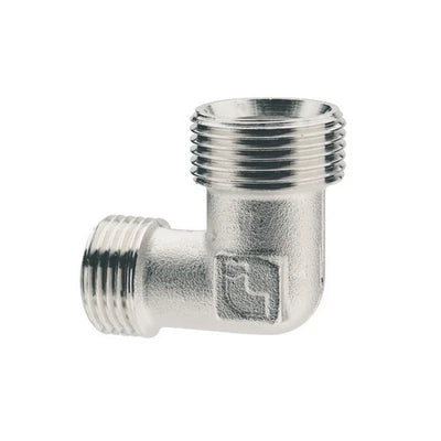 Raccordo ad l maschio 1/2 x 3/4