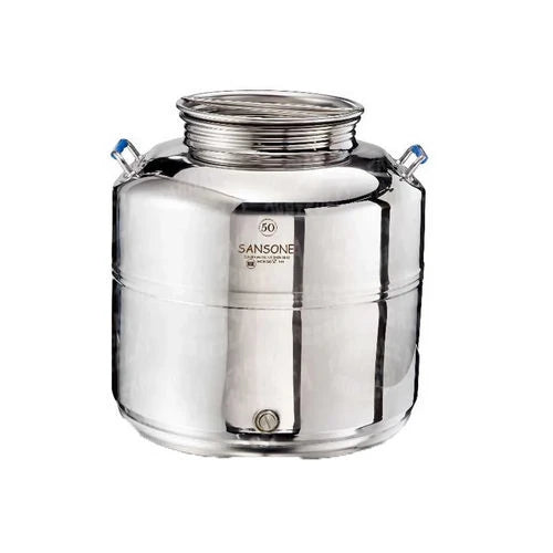 Contenitore acciaio inox per uso alimenti sansone lt. 15