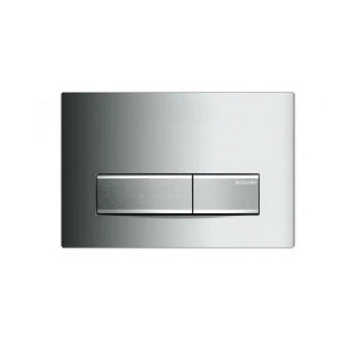Placca di copertura 2 tasti sigma 50 geberit lega metallo personalizzabile