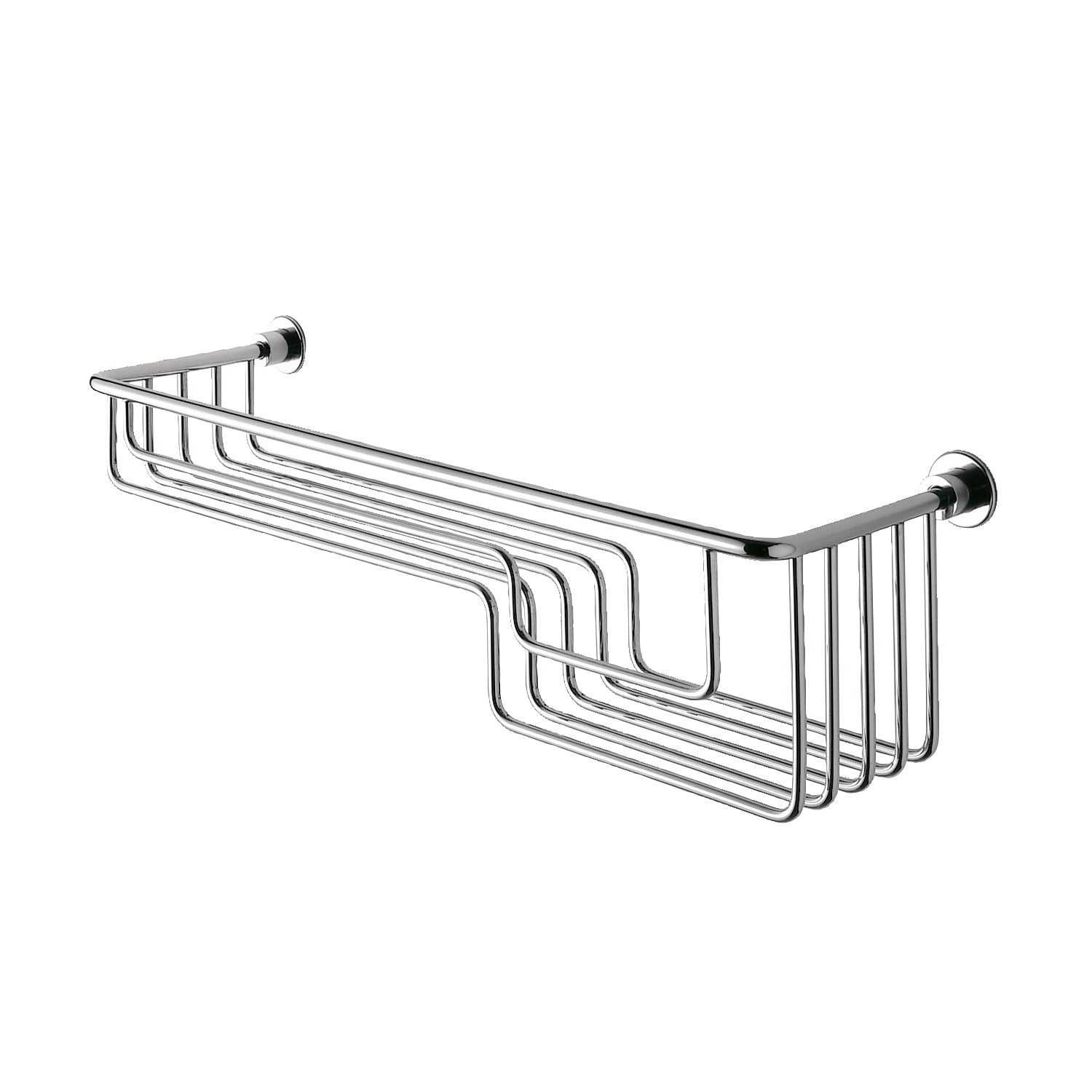 Portaoggetti vasca a 2 profondità modello Apollo di Gedy - Cromato by CeramicStore | Lo specialista del tuo bagno