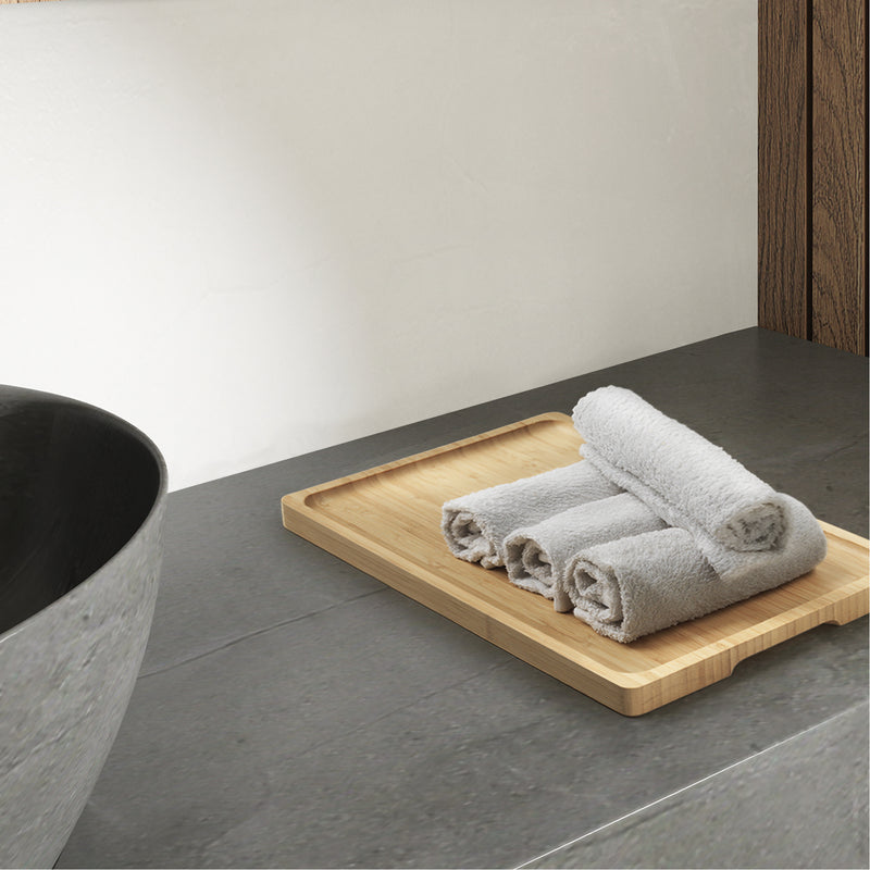 Vassoio portaoggetti modello Ilan di Gedy in Bambà¹ - Naturale by CeramicStore | Lo specialista del tuo bagno