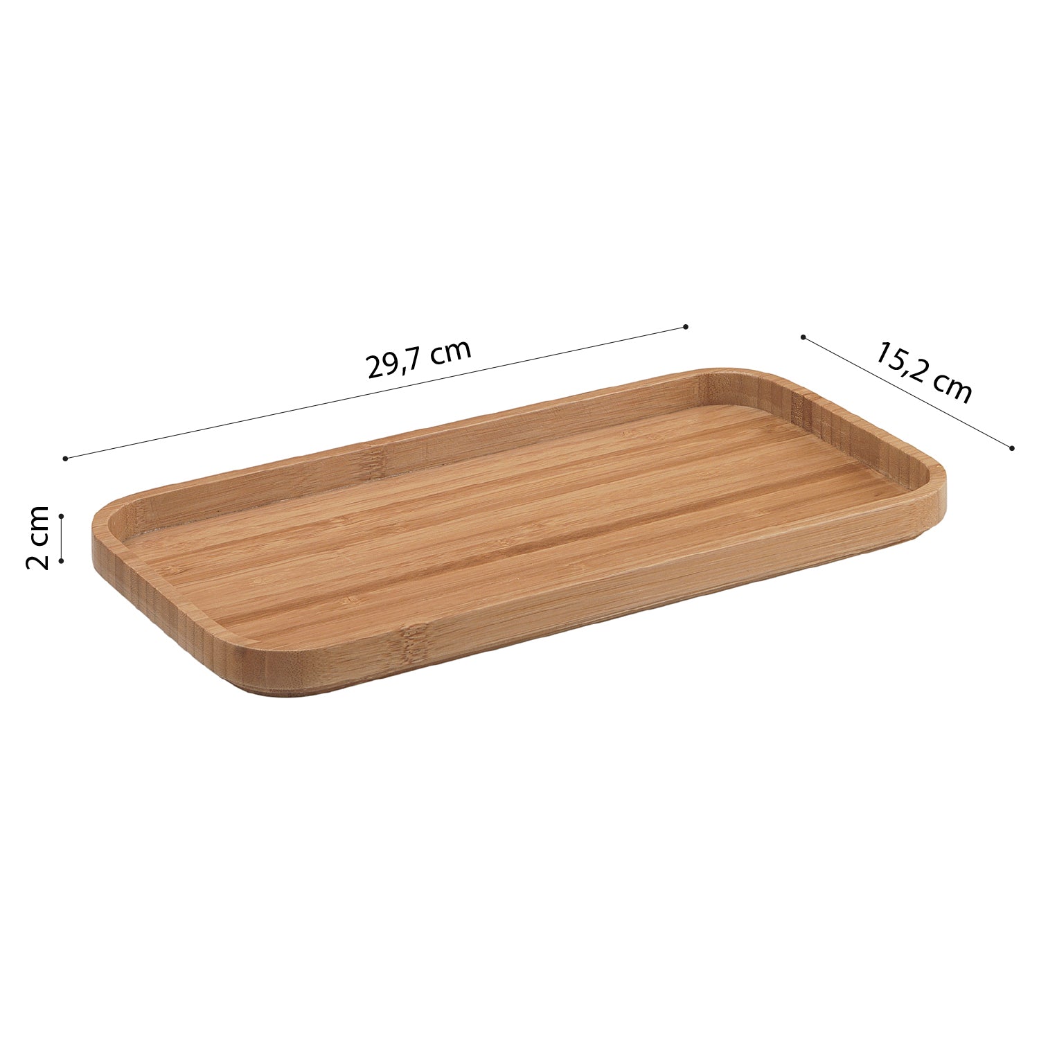 Vassoio portaoggetti Gedy modello Ninfea - Naturale by CeramicStore | Lo specialista del tuo bagno