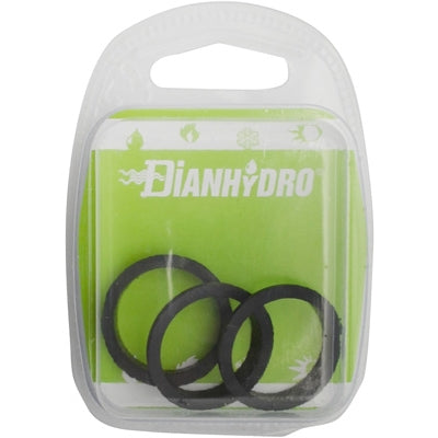 3 pz guarnizioni coniche nere blister pz.3 diam. mm 25
