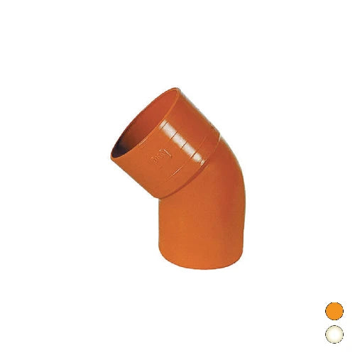 Curva 45 in pvc diam. 100