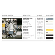 Composizione bagno sospesa con lavabo, specchio e pensili 70+80x200hx46 cm PIX7 by CeramicStore | Lo specialista del tuo bagno