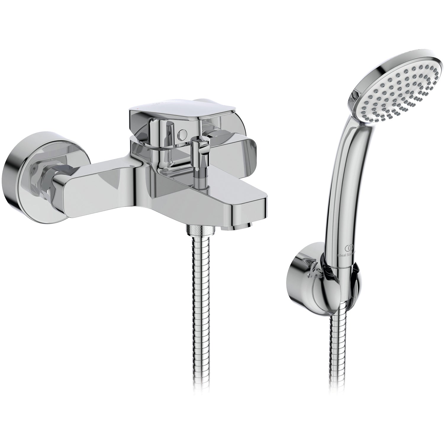 Miscelatore esterno per doccia o vasca di marca Ideal Standard Ceraplan con doccetta by CeramicStore | Lo specialista del tuo bagno
