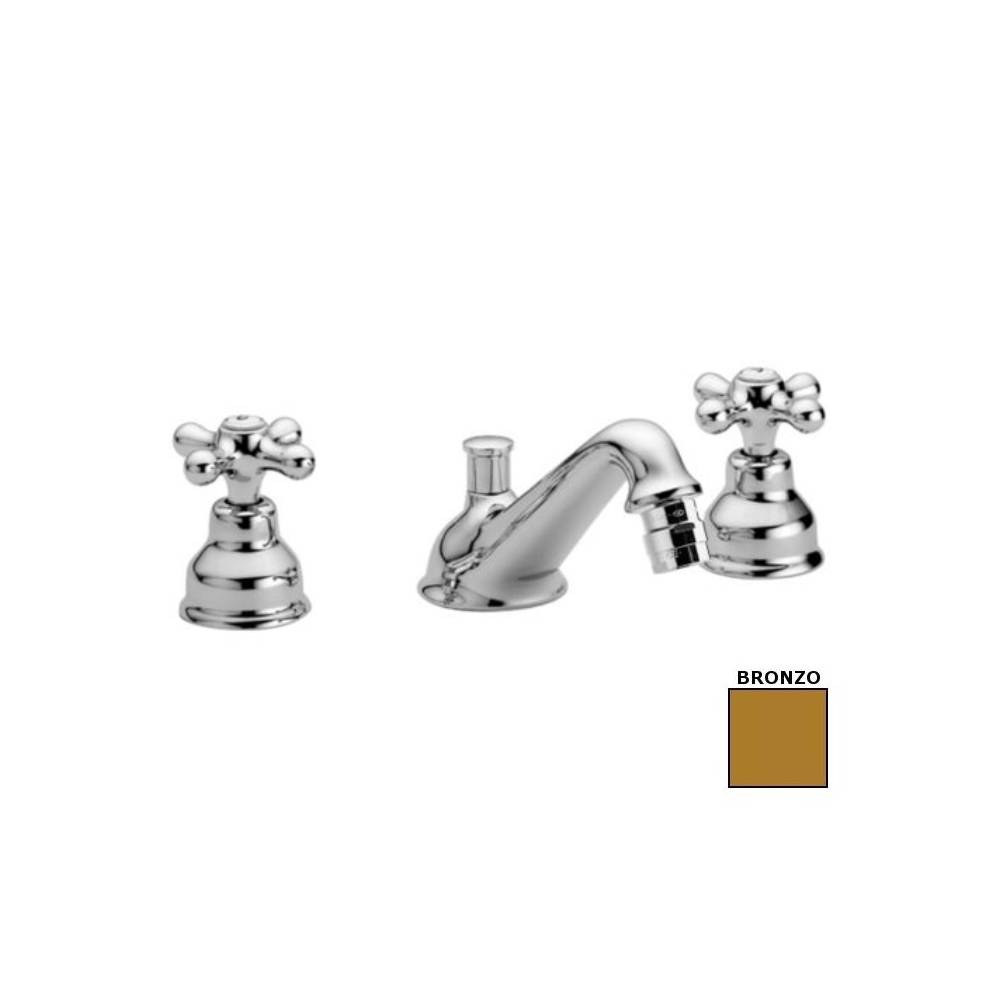 Batteria bidet con bocca fissa serie Iris modello IRV118BR Bronzo Paffoni by CeramicStore | Lo specialista del tuo bagno