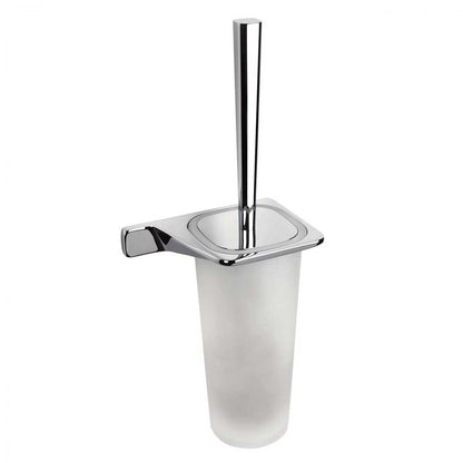 Porta scopino WC sospeso in ottone cromato versione destra Colombo Design collezione Alizà¨ Con fissaggio a tassello inclusi by CeramicStore | Lo specialista del tuo bagno