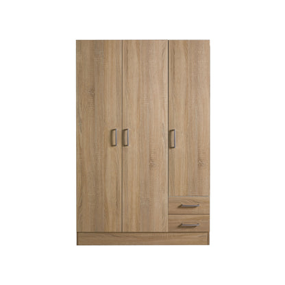 Armadio 3 ante e 2 cassetti 120x46 cm H. 185 cm - Rovere by CeramicStore | Lo specialista del tuo bagno