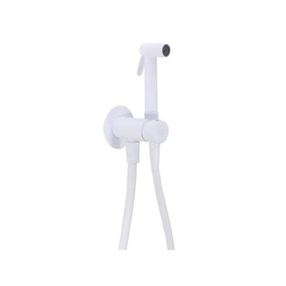 Set bidet con doccetta tondo e Flessibile Tweet Round modello ZDUP110BO Bianco opaco Paffoni by CeramicStore | Lo specialista del tuo bagno