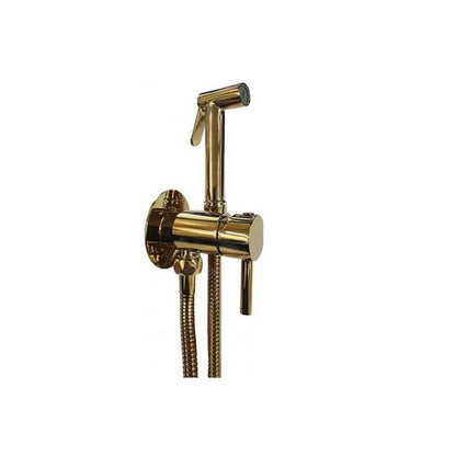 Set bidet con doccetta tondo e Flessibile Tweet Round modello ZDUP110HG oro Paffoni by CeramicStore | Lo specialista del tuo bagno