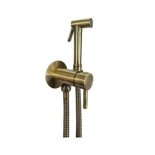 Set bidet con doccetta tondo e Flessibile Tweet Round modello ZDUP110BR Bronzo Paffoni by CeramicStore | Lo specialista del tuo bagno