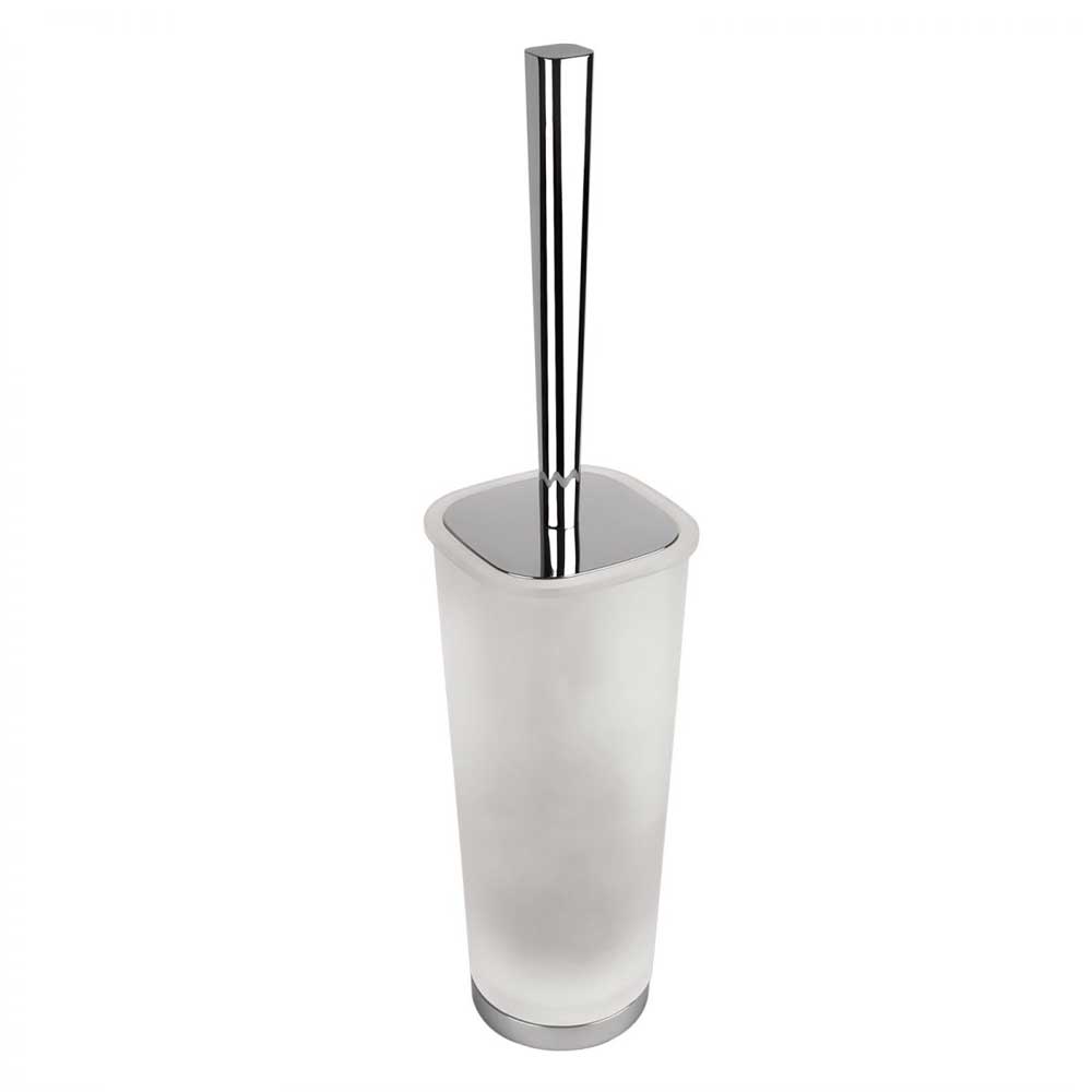 Porta scopino wc da appoggio in ottone cromato Colombo Design collezione Alizà¨ by CeramicStore | Lo specialista del tuo bagno