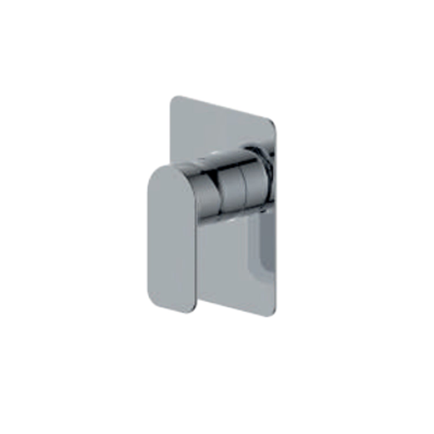 Miscelatore monocomando incasso per doccia RubiFlux serie Azzurro - Cromo by CeramicStore | Lo specialista del tuo bagno