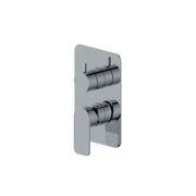 Miscelatore monocomando da incasso per doccia con deviatore RubiFlux serie Azzurro - Cromo by CeramicStore | Lo specialista del tuo bagno