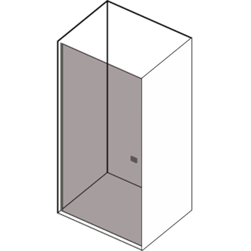 Porta doccia battente modello Ermes cm 70 in cristallo temperato da 6 mm by CeramicStore | Lo specialista del tuo bagno