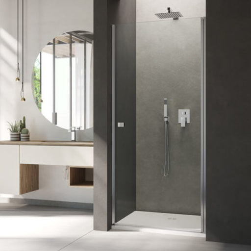 Porta doccia battente modello Ermes cm 88 in cristallo temperato mm 6 by CeramicStore | Lo specialista del tuo bagno