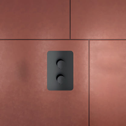 Miscelatore monocomando incasso termostatico con deviatore RubiFlux serie Azzurro - Cromo by CeramicStore | Lo specialista del tuo bagno