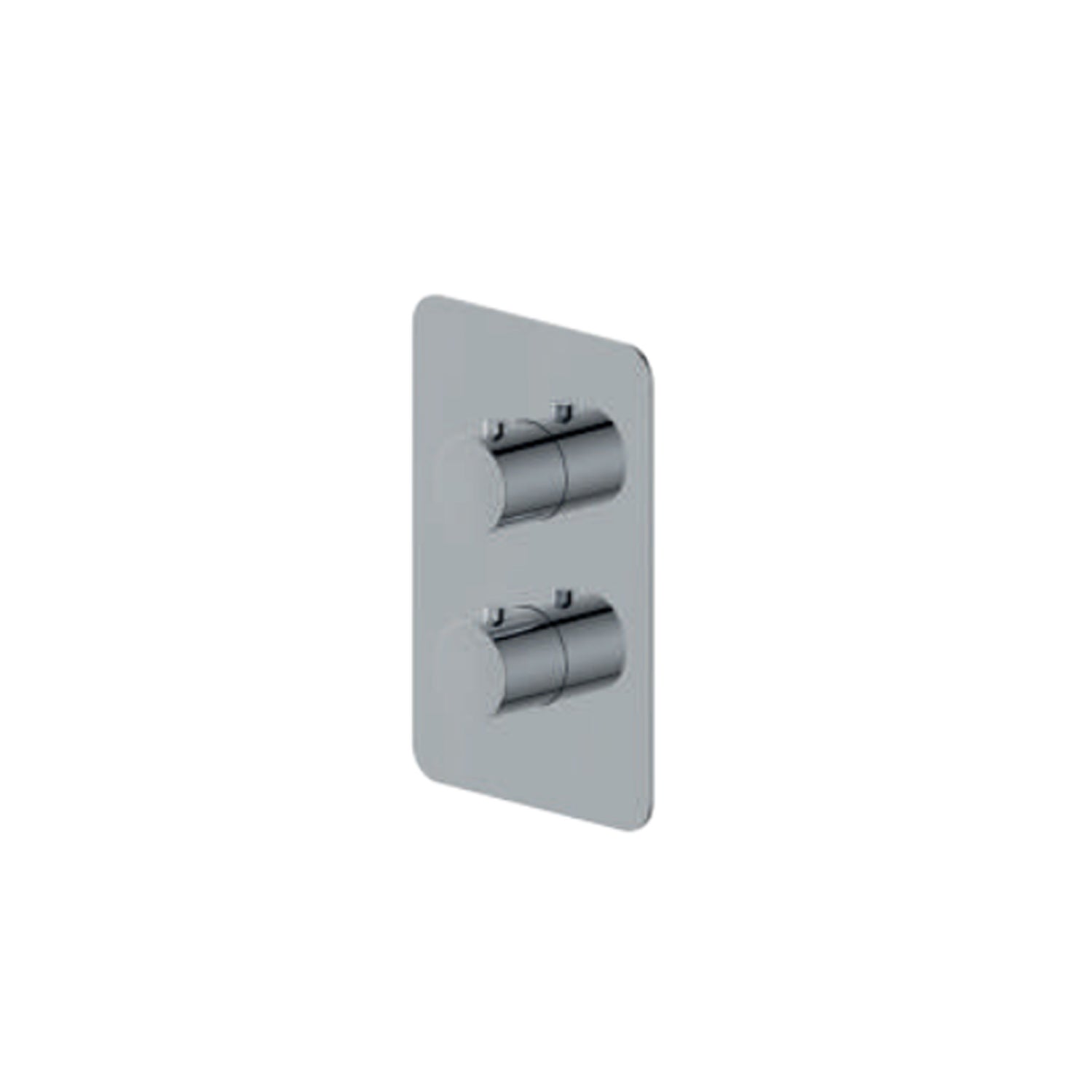 Miscelatore monocomando incasso termostatico con deviatore RubiFlux serie Azzurro - Cromo by CeramicStore | Lo specialista del tuo bagno